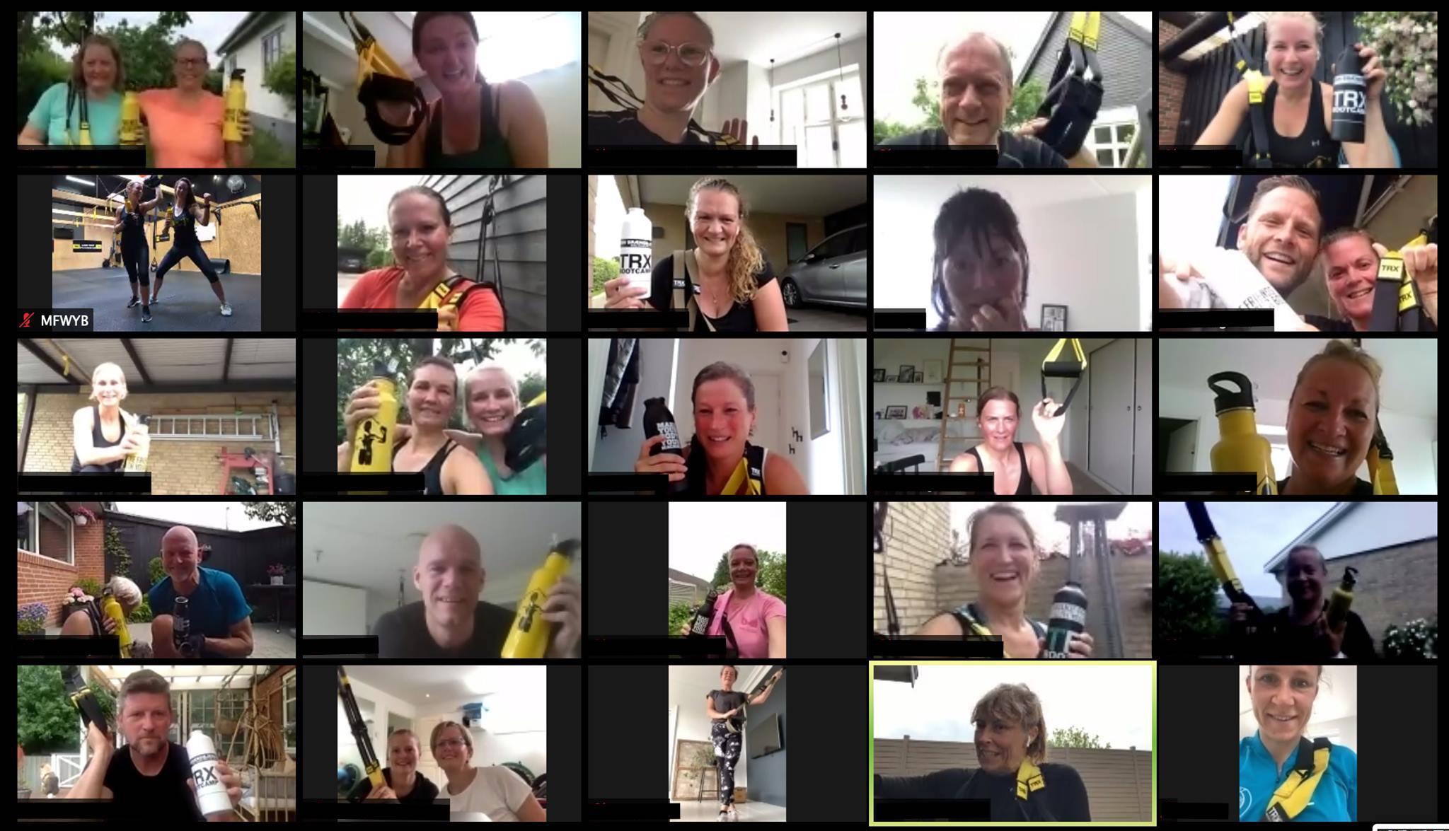 TRX Online træning Image